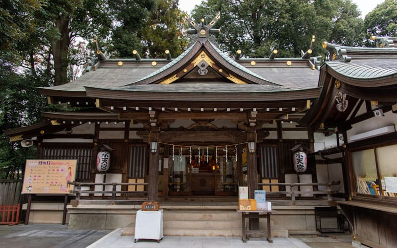 清瀬市 日枝神社 水天宮拝殿