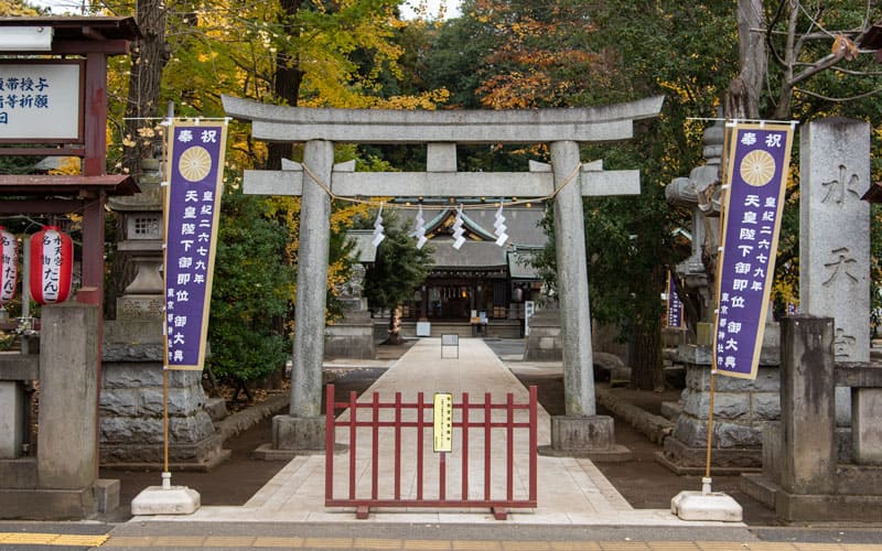 清瀬市　日枝神社　水天宮鳥居