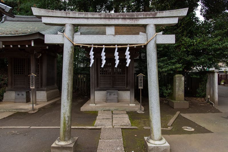 清瀬市 日枝神社 八雲神社鳥居
