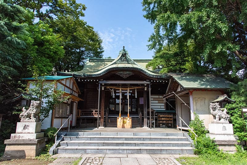 小岩神社　拝殿