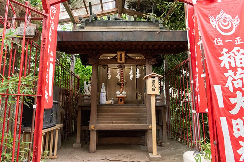 小岩神社　稲荷神社拝殿