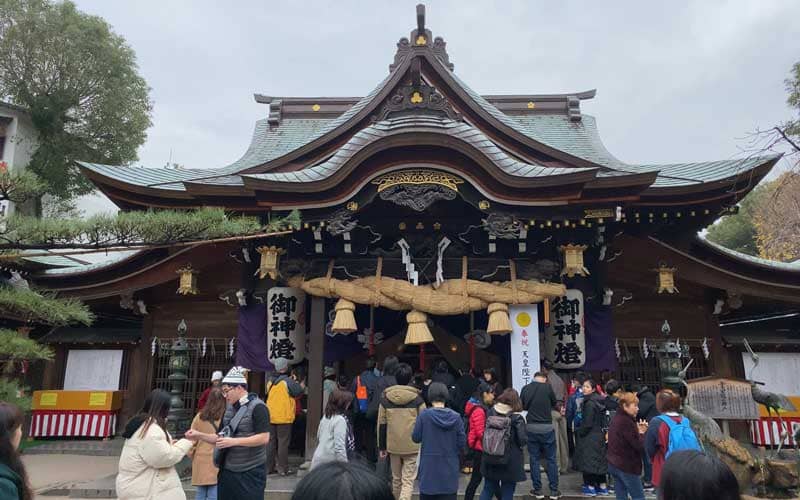櫛田神社 拝殿