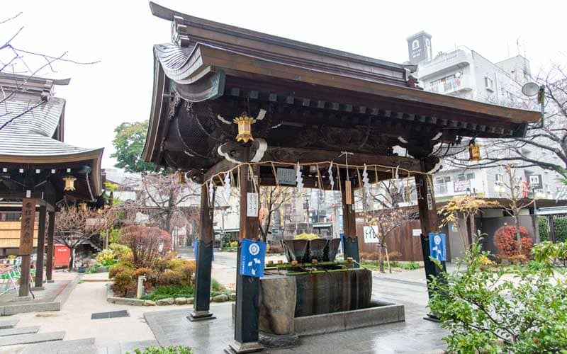 櫛田神社 手水舎