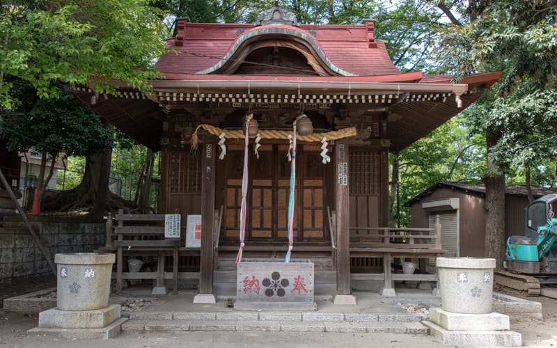 松ヶ丘北野神社　拝殿