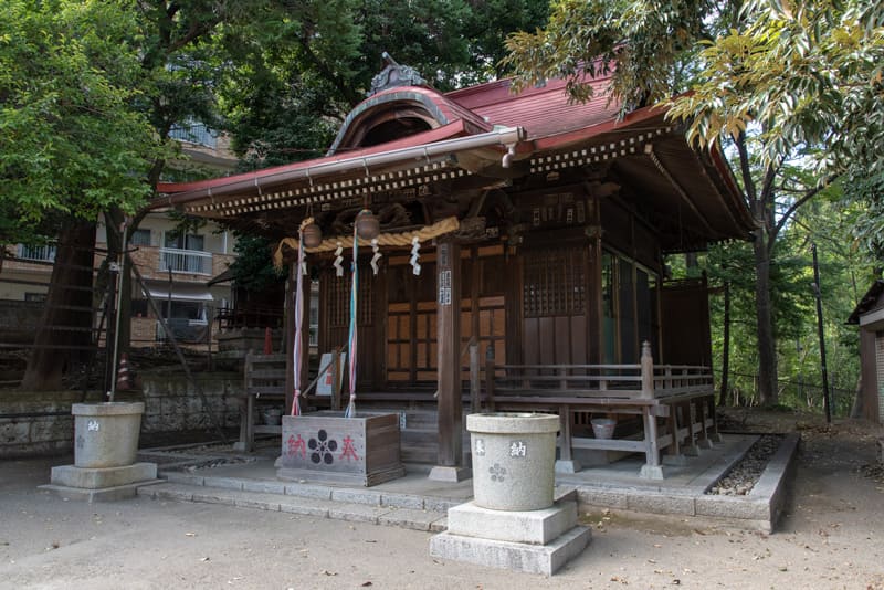 松ヶ丘北野神社　拝殿