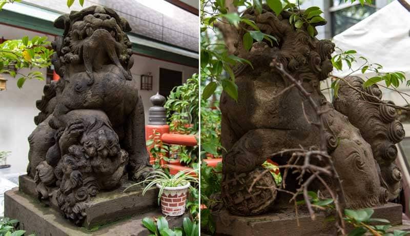 三崎稲荷神社 狛犬