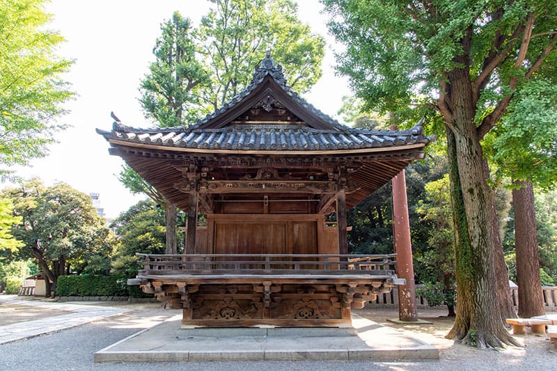 根津神社　舞殿