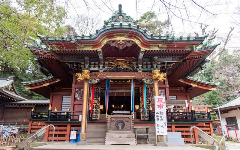 王子稲荷神社　拝殿