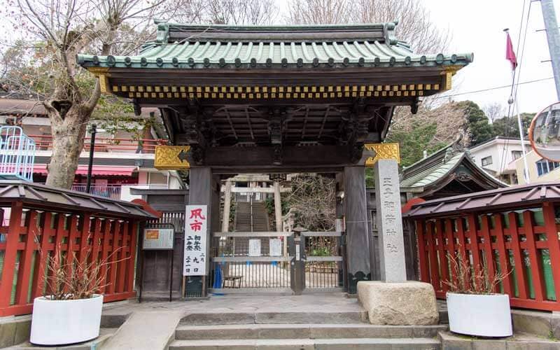 王子稲荷神社 神門