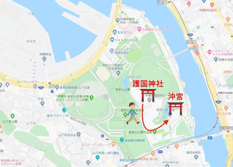 沖宮 マップ