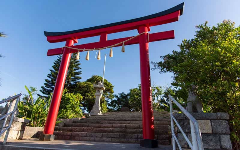 沖宮 天燈山鳥居