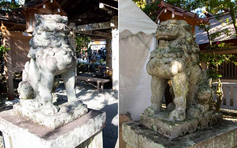 猿田彦神社　狛犬