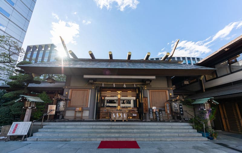 芝大神宮　拝殿2
