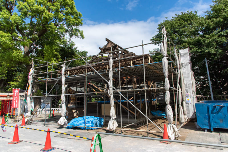 品川神社　神楽殿