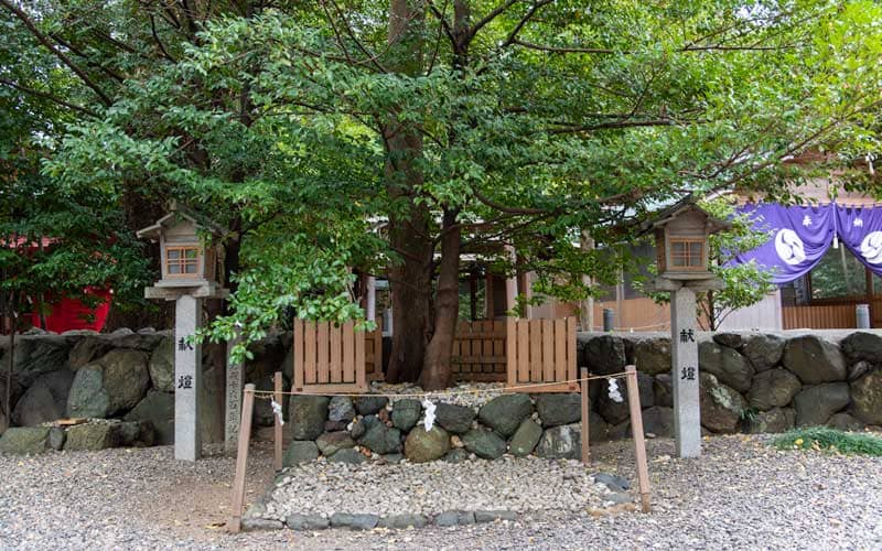 須原大社　境内
