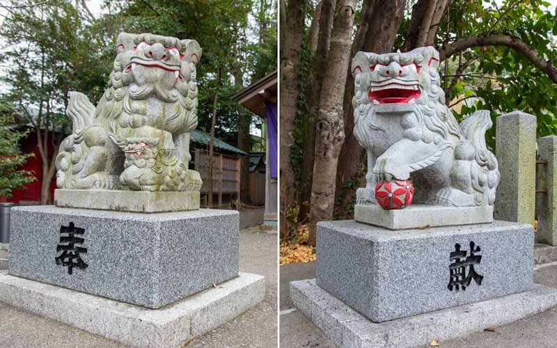 須原大社　狛犬