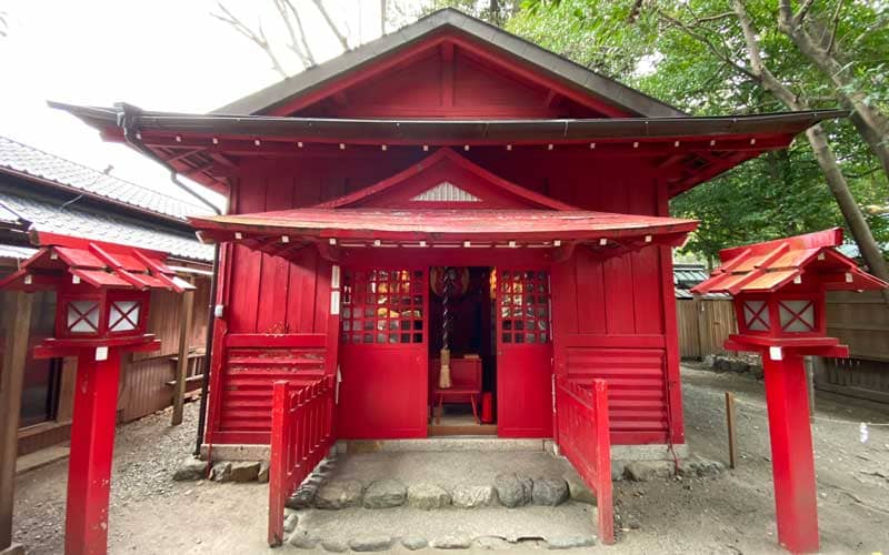 須原大社　須原稲荷神社　拝殿