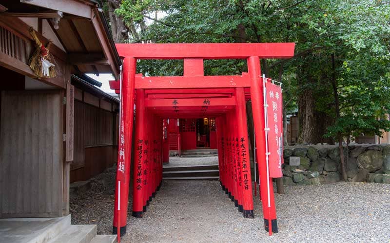 須原大社　須原稲荷神社　鳥居