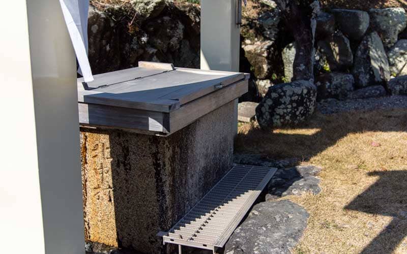 上田神社 手水舎