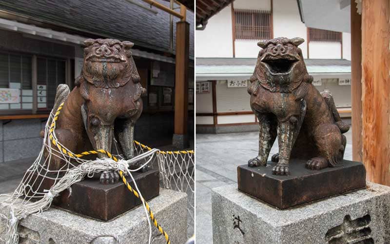若八幡宮　狛犬