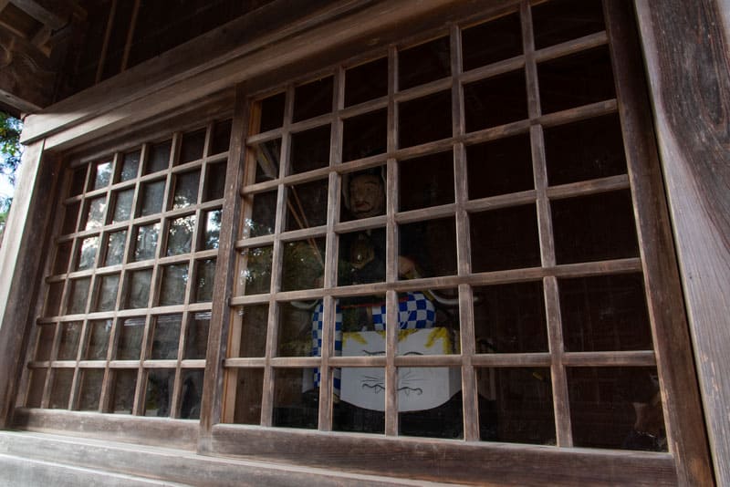 八重垣神社　隋神門　櫛石窓神