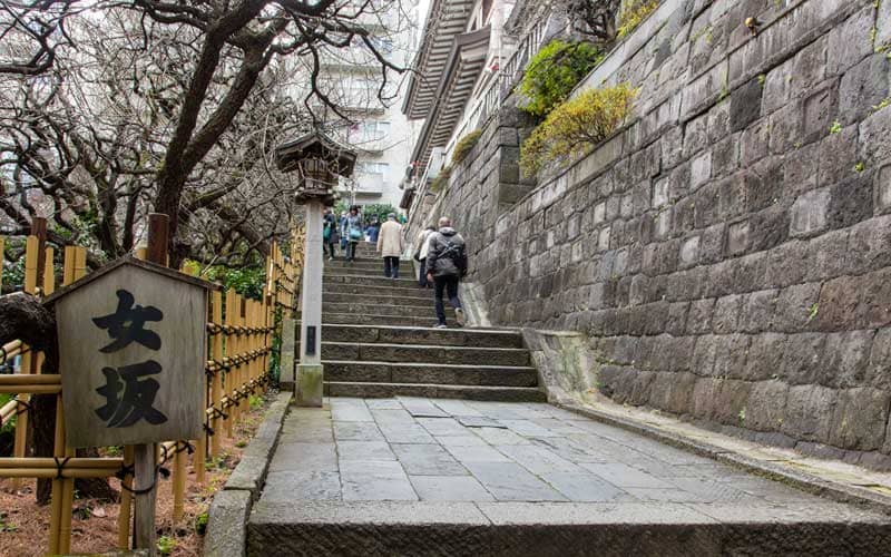 湯島天満宮　女坂