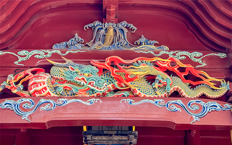 伊豆山神社龍神