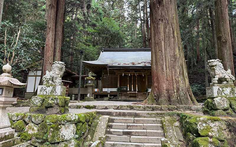 龍穴神社　拝殿