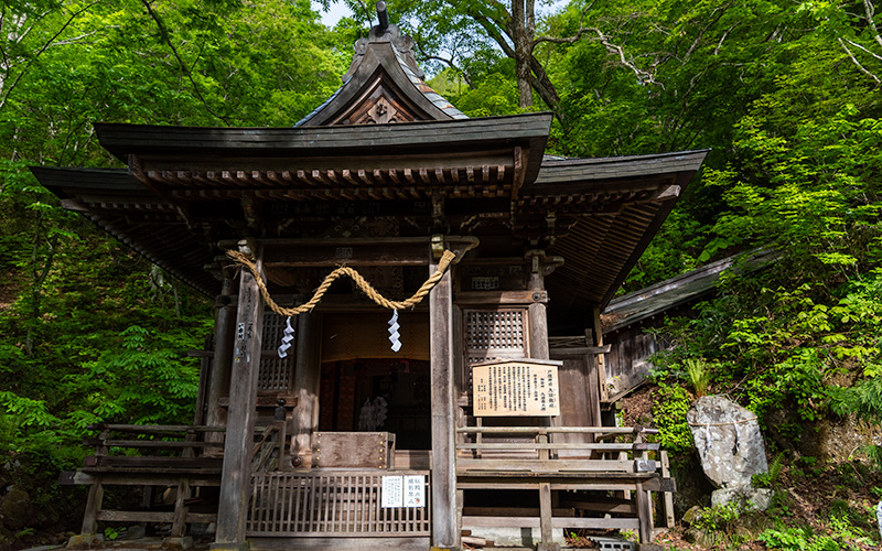 戸隠神社九頭龍社拝殿